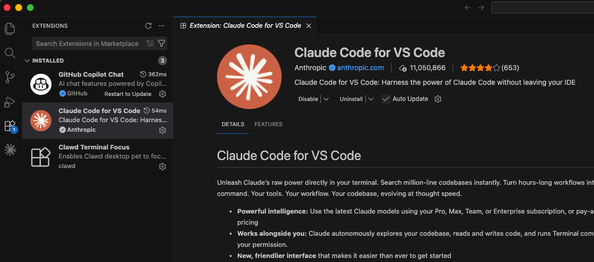 마켓플레이스의 클로드
